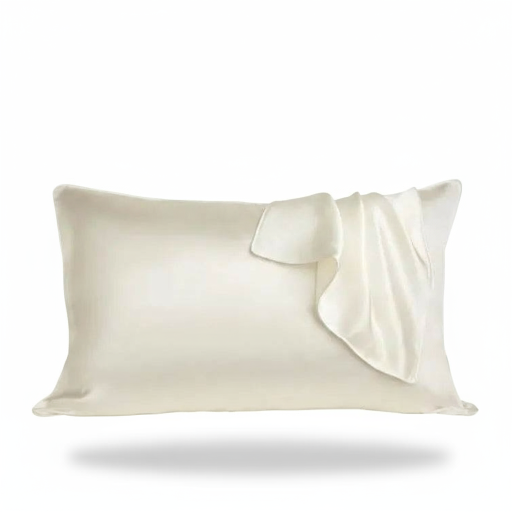 Ivory Silk Pillowcase