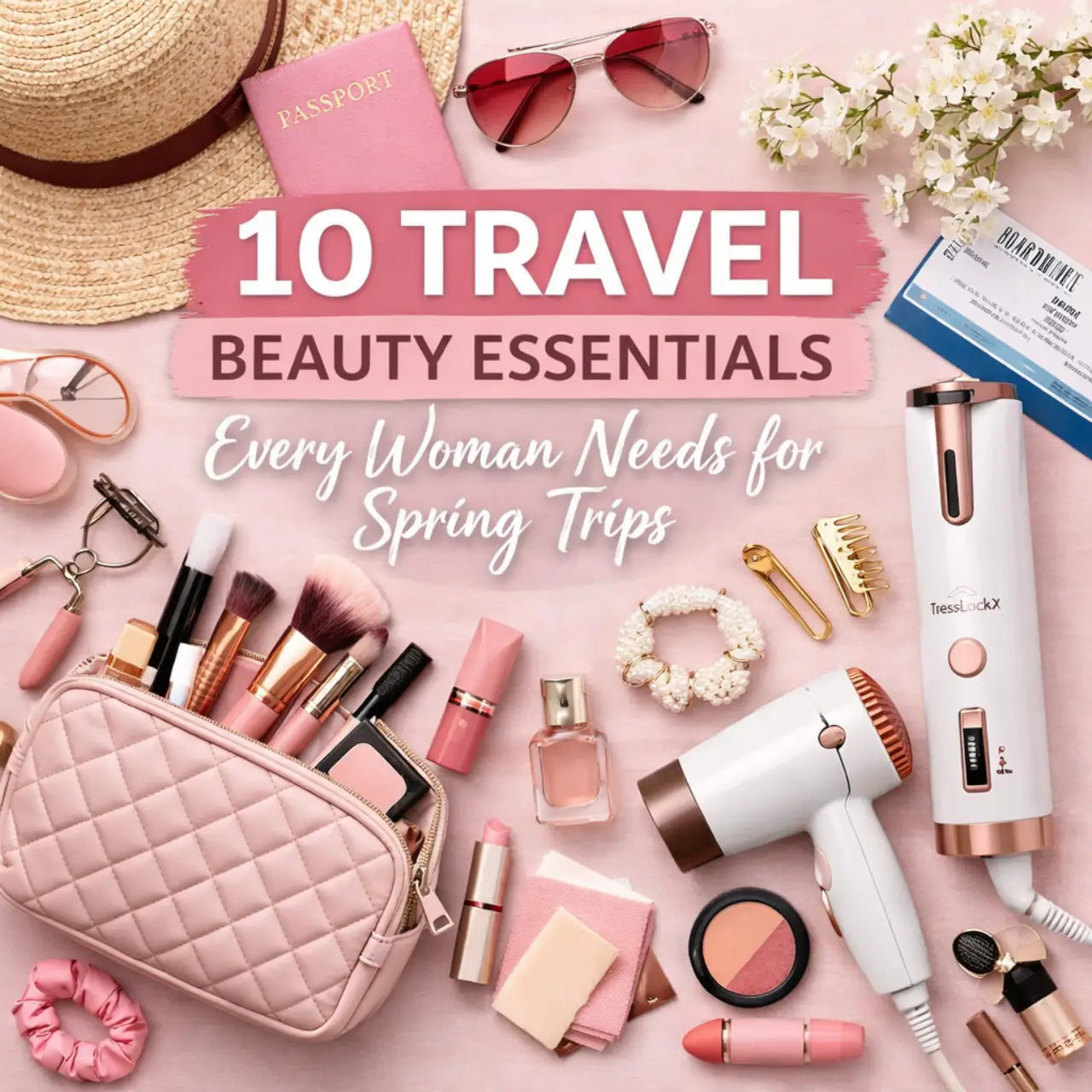 10 Travel Beauty Essentials Every Woman Needs for Spring Trips (2026 Guide)