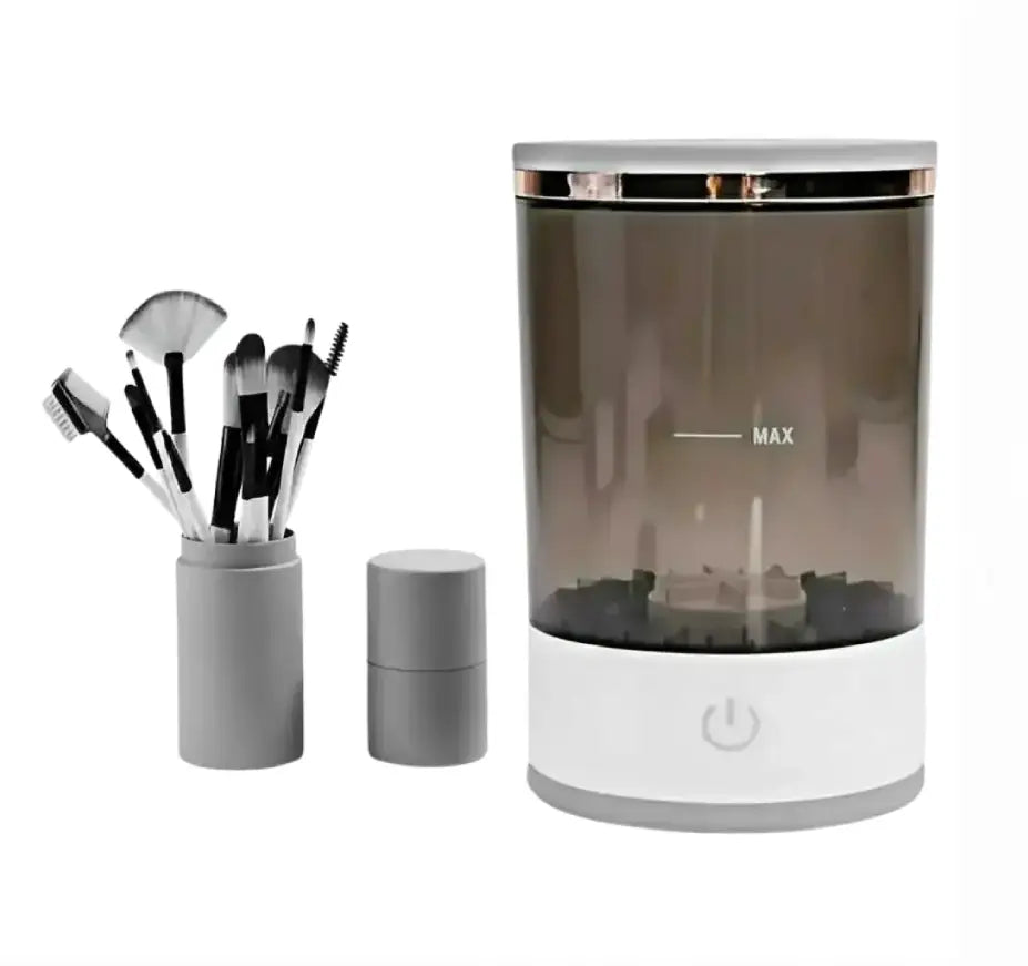 GlamLuxeX™ Rechargeable Electric Makeup Brush Cleaner – 7000RPM Automatic Washer - ChicstyleX