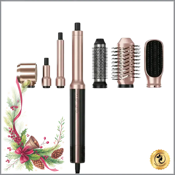 TresslockX™ Multifunctional 6in1 High-Speed Brushless Hair Dryer | Intelligent Alternating Hot & Cold Air Styling Tool (100,000 RPM) Hair Dryer