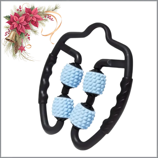 CoreVibeX™ Dual-Compound Fitness & Massage Roller — PP + EVA Recovery & Training Tube