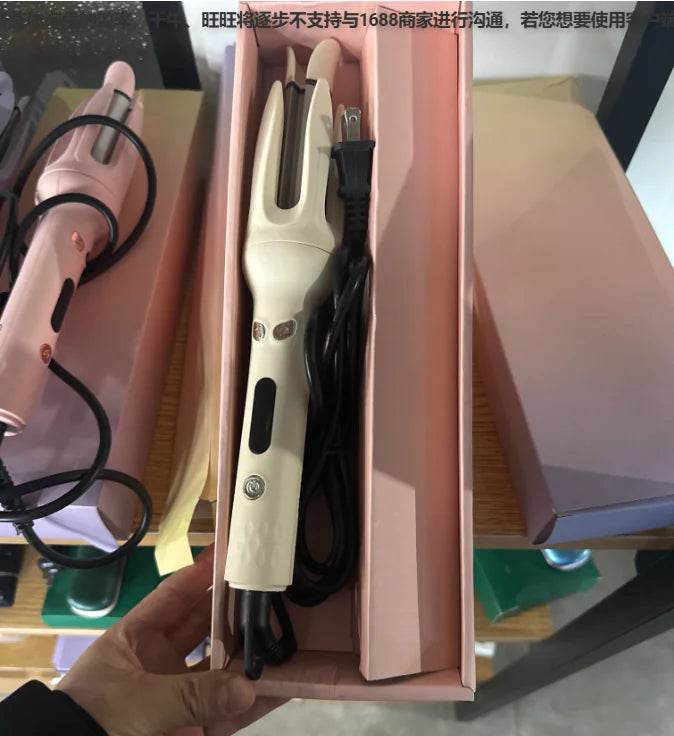 Cordless Automatic Hair Curler – Professional Ceramic Curling Tool for Smooth, Shiny, Anti-Frizz Waves - ChicstyleX