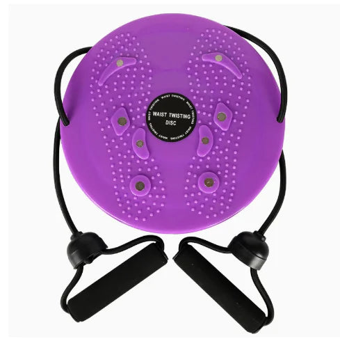 CoreVibeX™ CoreTwist Magnetic Waist Twisting Disc Board – Balance Trainer & Foot Massage Fitness Spinner - ChicstyleX