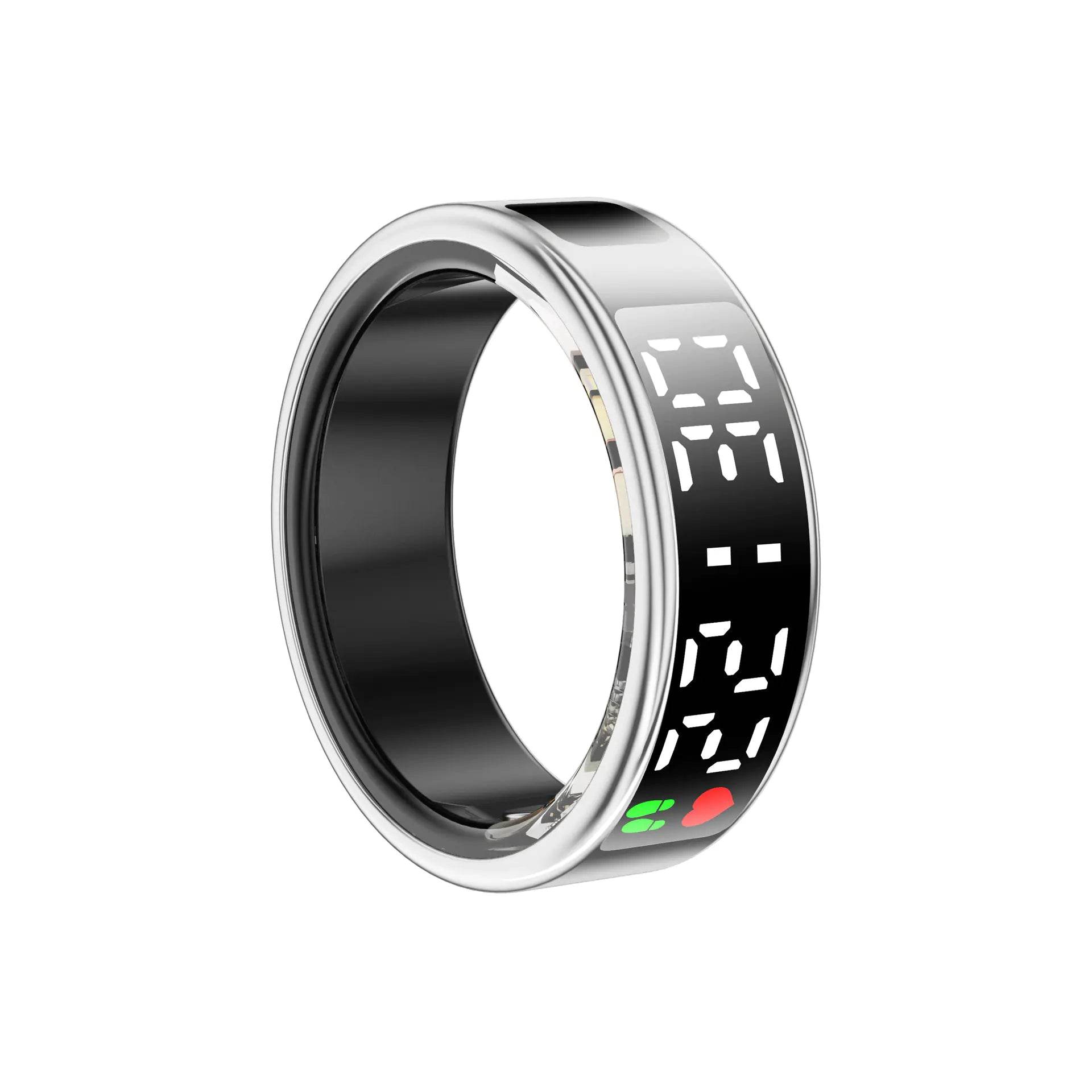 Smart Touchscreen Ring – Flip Design Health Tracker with Gesture Control & Wearable Tech - ChicstyleX