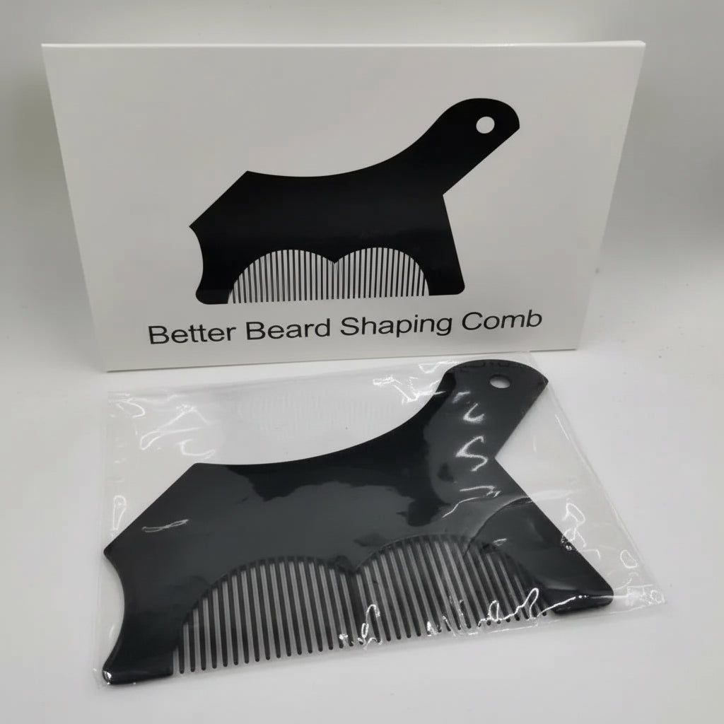TressLockX™ Beard Shaping & Styling Tool with Built-in Comb – Precision Grooming for Men  Hair Tools ChicstyleX.