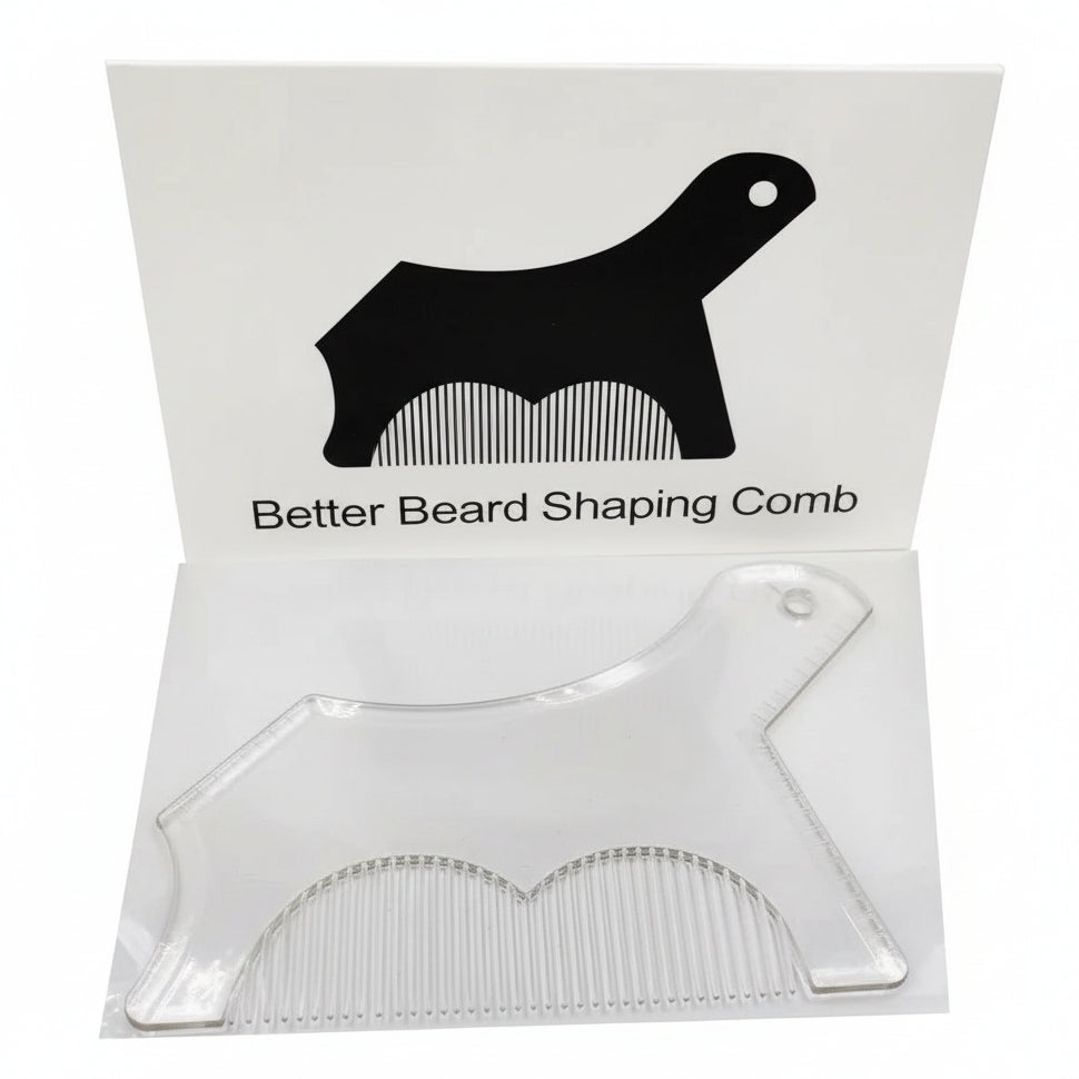 TressLockX™ Beard Shaping & Styling Tool with Built-in Comb – Precision Grooming for Men  Hair Tools ChicstyleX.