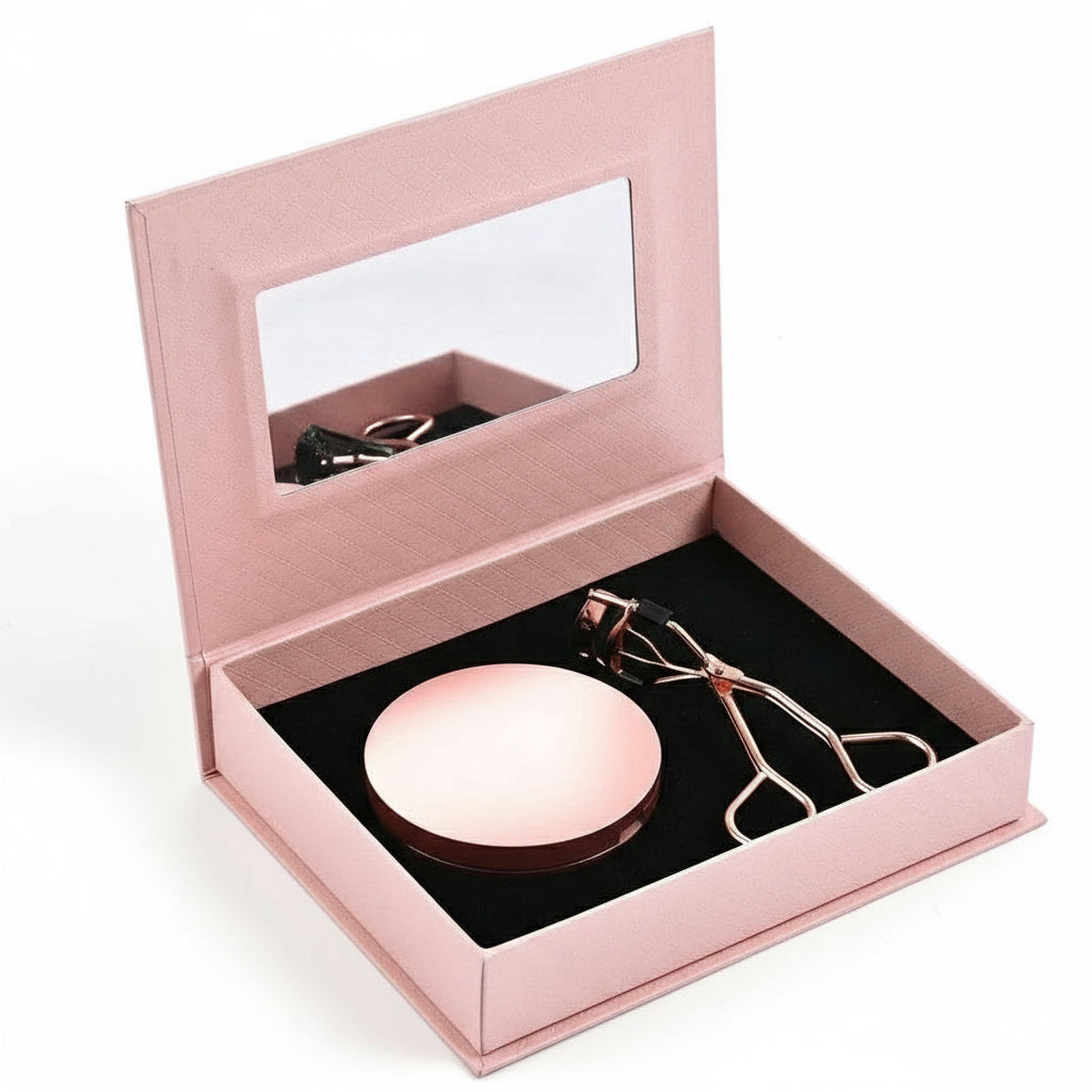 Magnetic Eyelashes Kit – No Glue, 3 Pairs Reusable Lashes with Curler & Gift Box - ChicstyleX