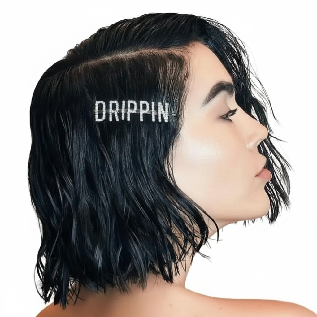 TressLockX™ Rhinestone Letter Hair Clips – Personalized Sparkling Hairpins for Glamorous Hairstyles  Hair Accessories ChicstyleX.