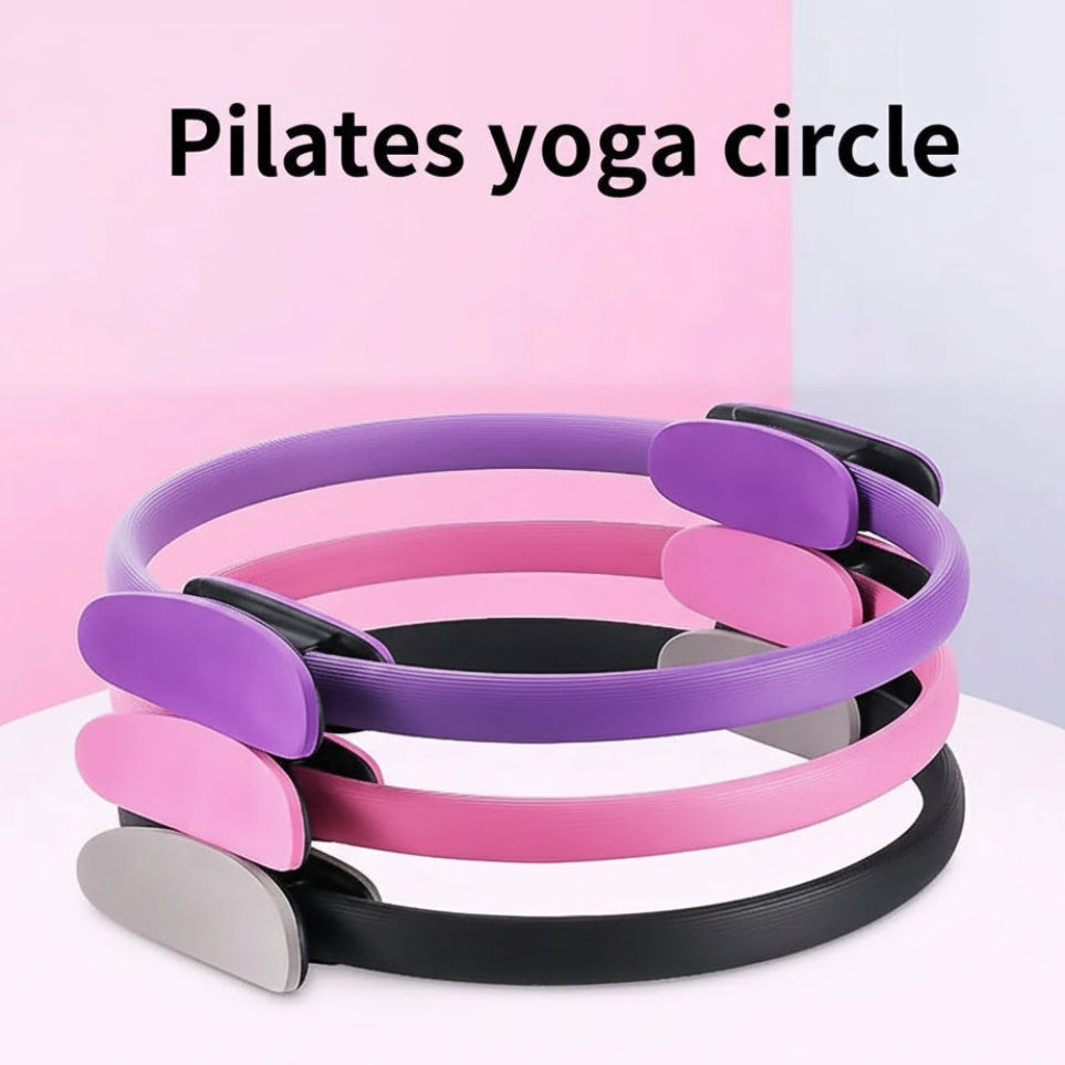 CoreVibeX™ Yoga & Pilates Balance Ring + PVC Mini Ball Set - ChicstyleX