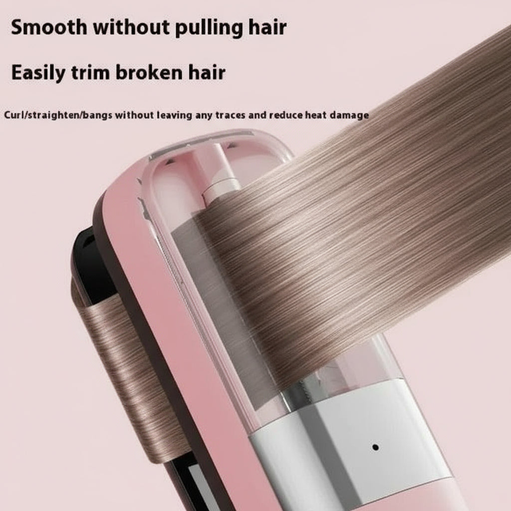 TresslockX™ Split-End Trimmer – Cordless Hair Repair Tool for Damaged Ends - ChicstyleX