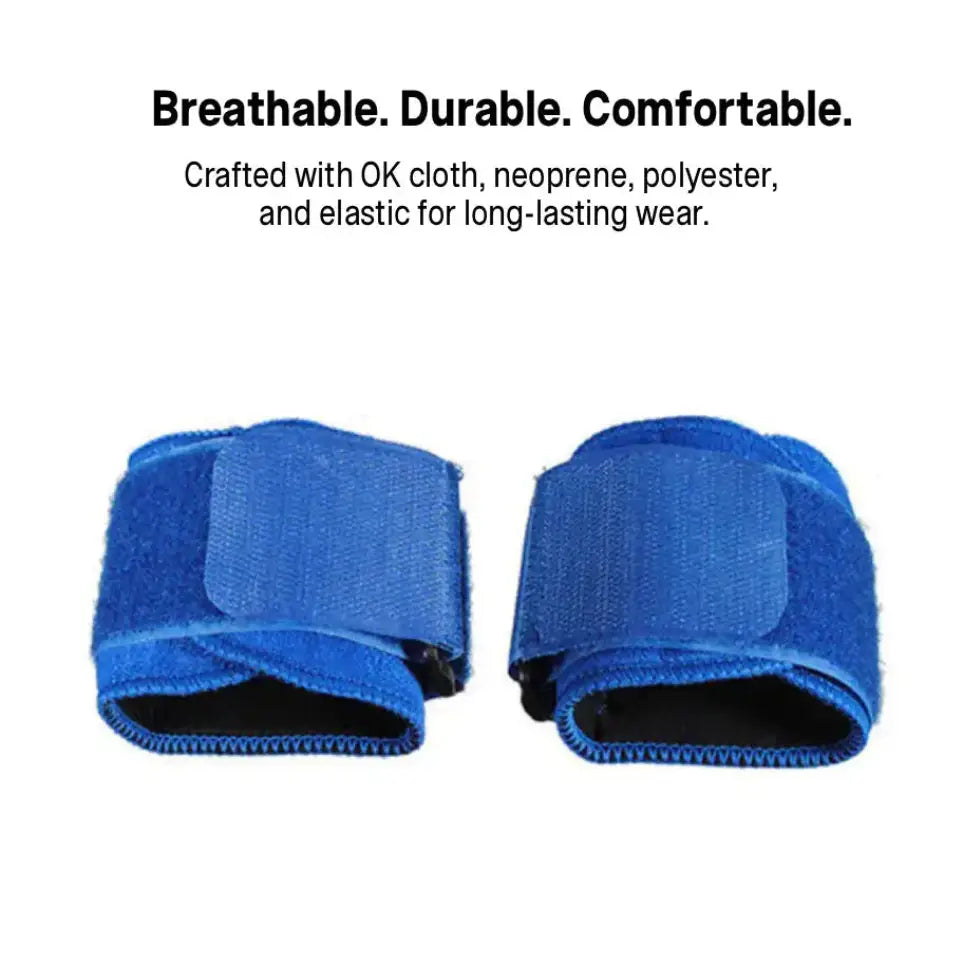 CoreVibeX™ Wrist Support Straps (2 Pack) – Adjustable Soft Wrist Guards for Fitness, Weightlifting, Yoga, Sports & Training - ChicstyleX