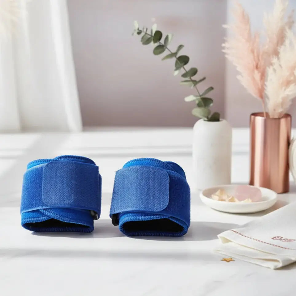 CoreVibeX™ Wrist Support Straps (2 Pack) – Adjustable Soft Wrist Guards for Fitness, Weightlifting, Yoga, Sports & Training - ChicstyleX