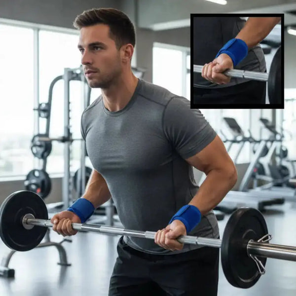 CoreVibeX™ Wrist Support Straps (2 Pack) – Adjustable Soft Wrist Guards for Fitness, Weightlifting, Yoga, Sports & Training - ChicstyleX