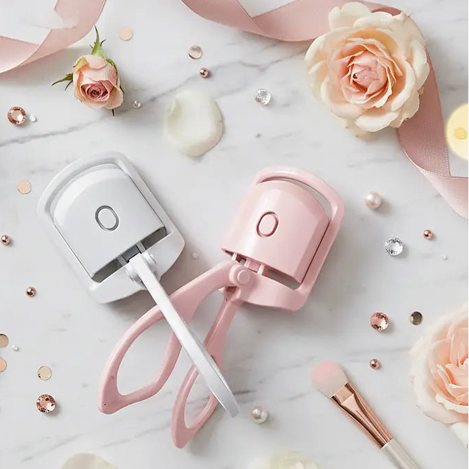GlamLuxeX™ Electric Eyelash Curler – USB Rechargeable Heated Eyelash Styling Tool - ChicstyleX