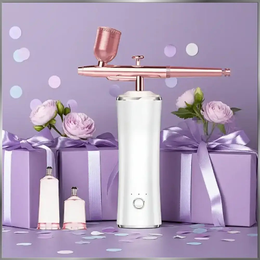 GlamLuxeX™ Portable Nano Mist Facial Hydrator | USB Rechargeable Mini Facial Mister - ChicstyleX