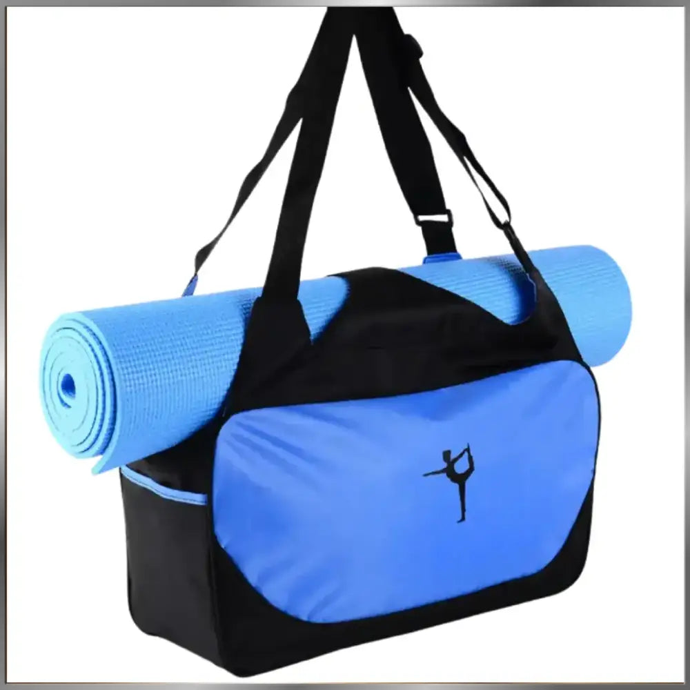 CoreVibeX™  ZenCarry Premium Yoga & Sports Travel Bag – Large-Capacity Mat Carrier for Active Lifestyles - ChicstyleX
