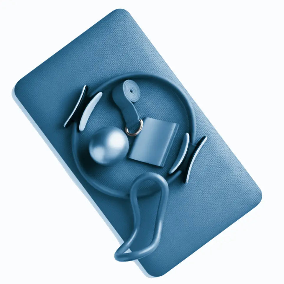 CoreVibeX™ Yoga & Pilates Balance Ring + PVC Mini Ball Set - ChicstyleX