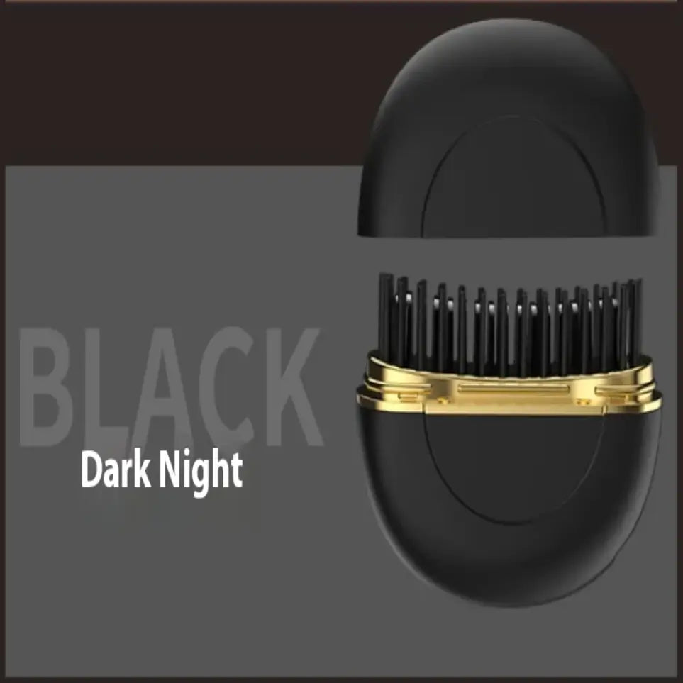 TressLockX™ Mini Steam Ceramic Hair Straightener – USB Rechargeable Travel Flat Iron with Anti-Burn Teeth & Dual Voltage - ChicstyleX