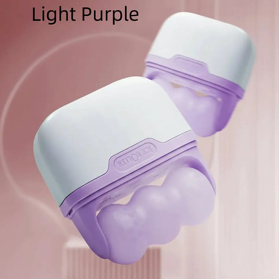GlamLuxeX™ Facial Ice Roller: Ultimate Skin Revitalizing Massage Set - ChicstyleX