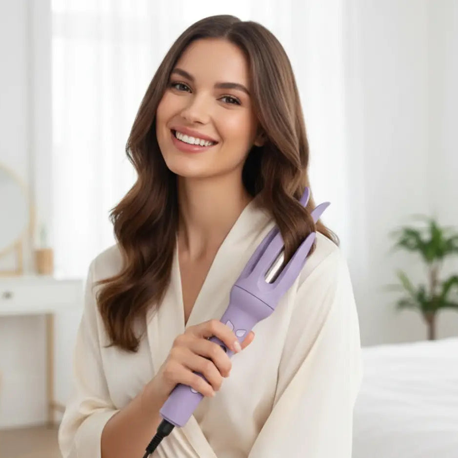 TressLockX™ Automatic Hair Curler ZC889 – Salon-Quality Waves - ChicstyleX
