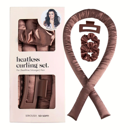 ChicSilk™ Heatless Curling Gift Set – Luxurious No-Heat Curls Made Easy