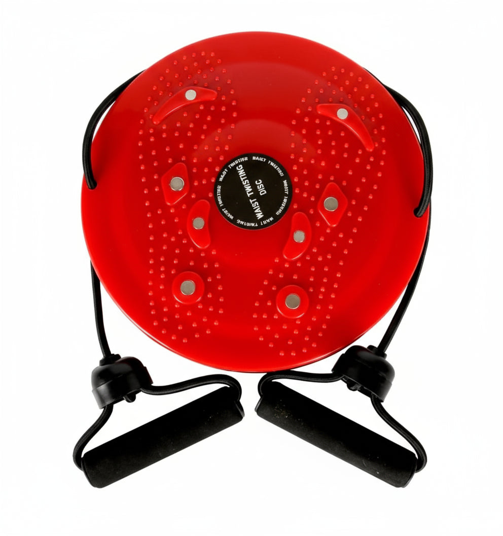 CoreVibeX™ CoreTwist Magnetic Waist Twisting Disc Board – Balance Trainer & Foot Massage Fitness Spinner - ChicstyleX