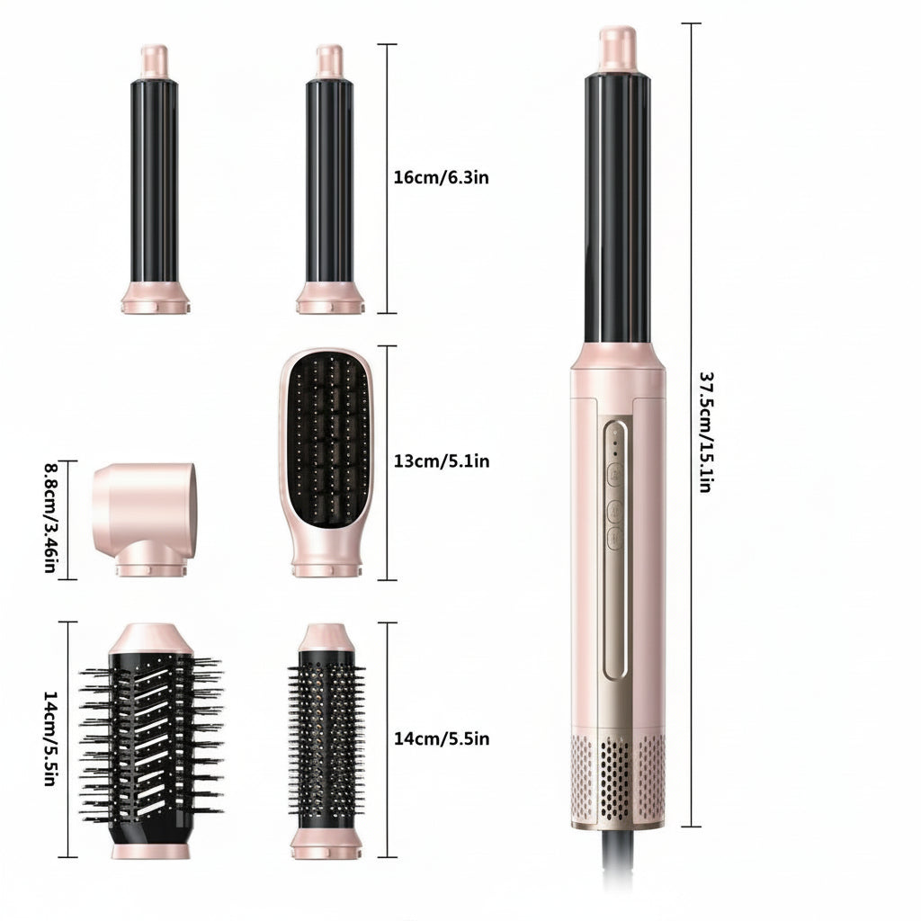 TresslockX™ Multifunctional 6in1 High-Speed Brushless Hair Dryer | Intelligent Alternating Hot & Cold Air Styling Tool (100,000 RPM) Hair Dryer - ChicstyleX