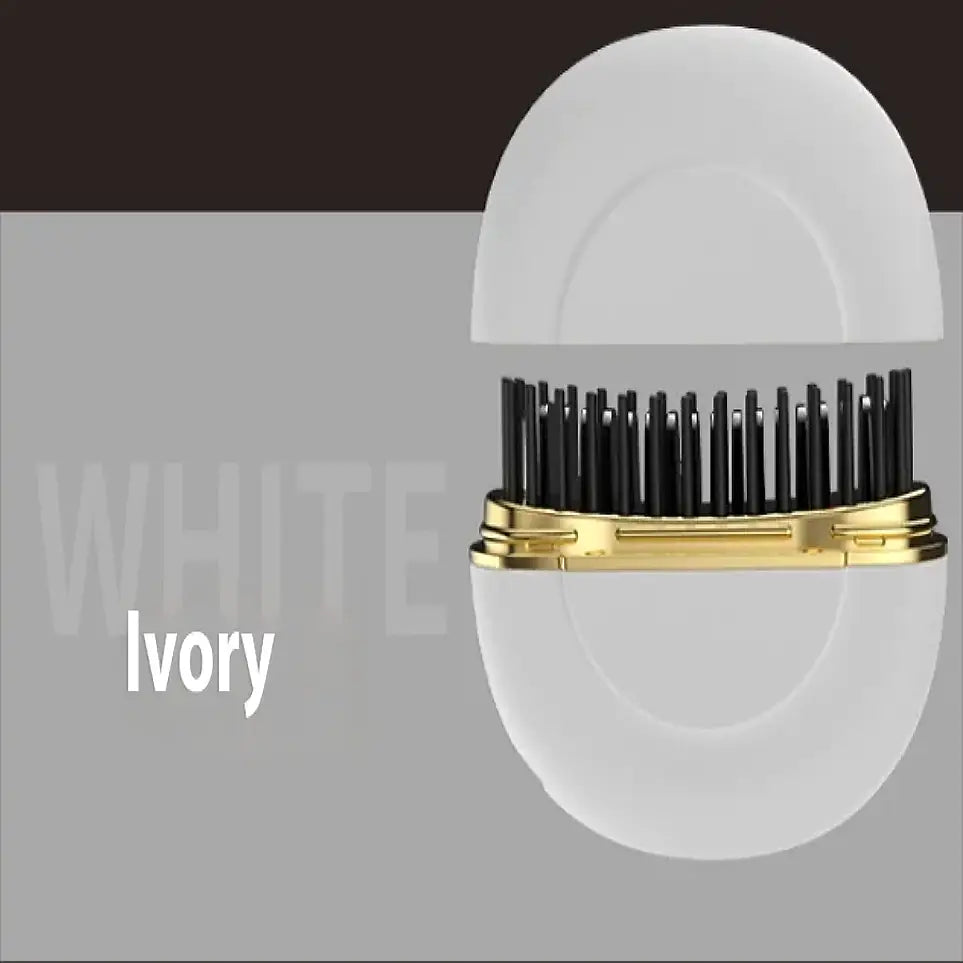 TressLockX™ Mini Steam Ceramic Hair Straightener – USB Rechargeable Travel Flat Iron with Anti-Burn Teeth & Dual Voltage - ChicstyleX