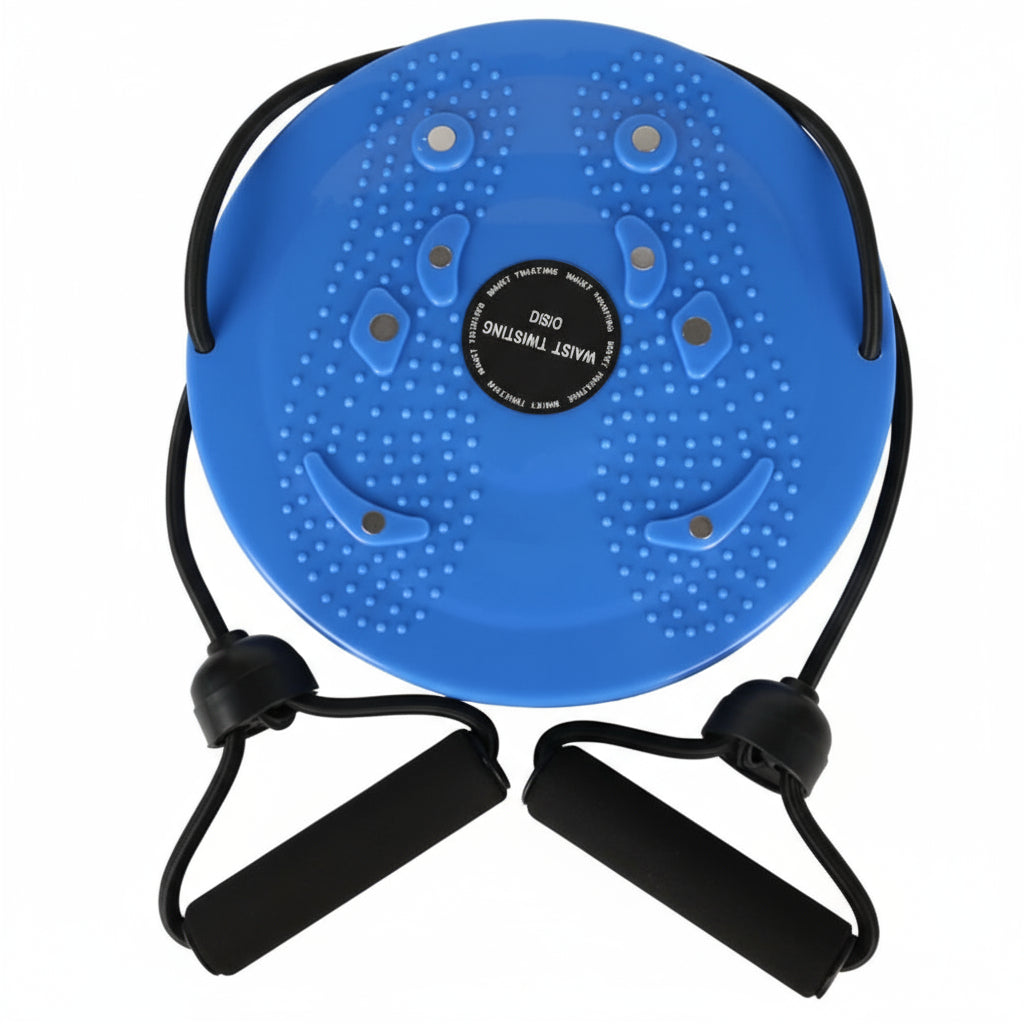 CoreVibeX™ CoreTwist Magnetic Waist Twisting Disc Board – Balance Trainer & Foot Massage Fitness Spinner - ChicstyleX