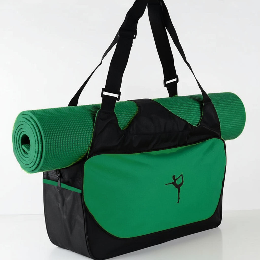 CoreVibeX™  ZenCarry Premium Yoga & Sports Travel Bag – Large-Capacity Mat Carrier for Active Lifestyles - ChicstyleX
