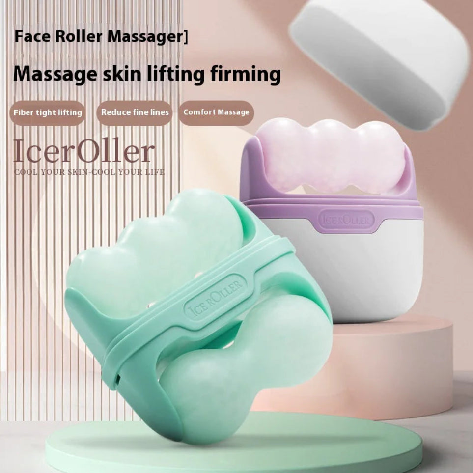 GlamLuxeX™ Facial Ice Roller: Ultimate Skin Revitalizing Massage Set - ChicstyleX