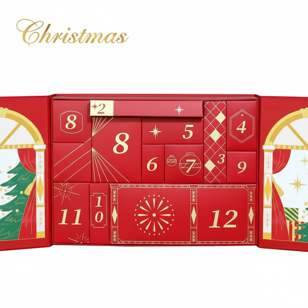ChicSetX™ Christmas Countdown Gift Box – Festive Surprise Box for Holiday Gifting & Decoration  Sets & Bundles ChicstyleX.