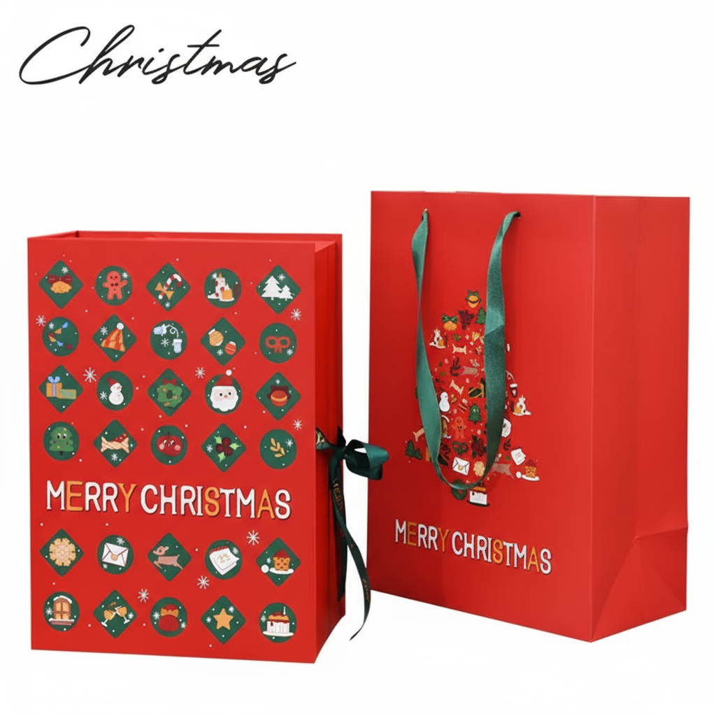 ChicSetX™ Christmas Countdown Gift Box – Festive Surprise Box for Holiday Gifting & Decoration  Sets & Bundles ChicstyleX.