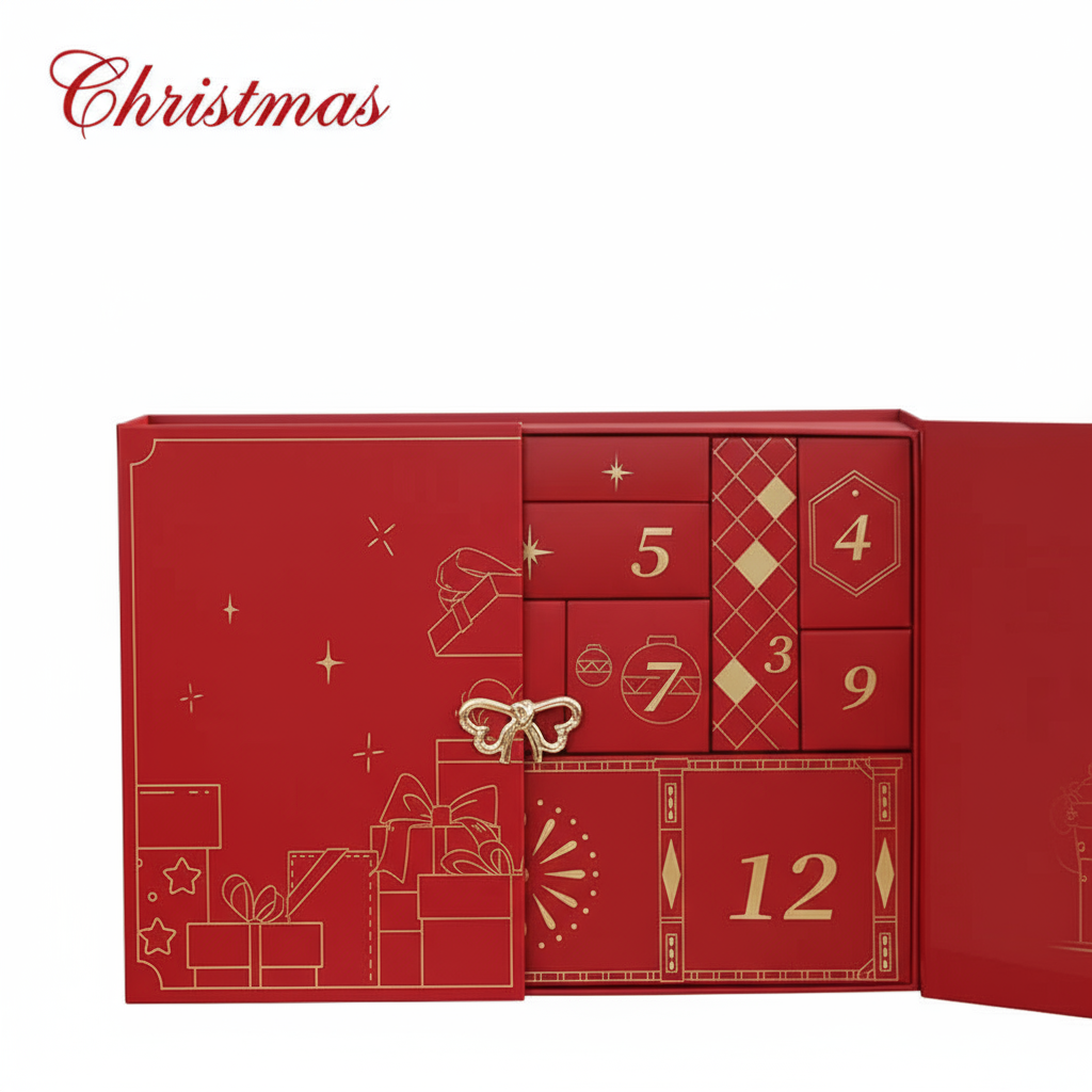ChicSetX™ Christmas Countdown Gift Box – Festive Surprise Box for Holiday Gifting & Decoration  Sets & Bundles ChicstyleX.