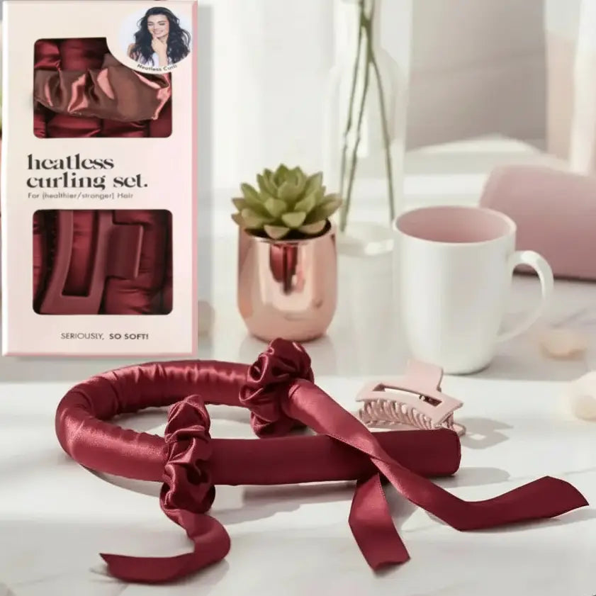 ChicSetX™ Heatless Curling Gift Set – Luxurious No-Heat Curls Made Easy - ChicstyleX