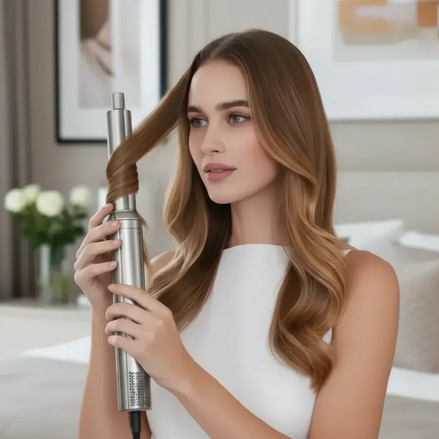 TresslockX™ Multifunctional 6in1 High-Speed Brushless Hair Dryer | Intelligent Alternating Hot & Cold Air Styling Tool (100,000 RPM) Hair Dryer - ChicstyleX