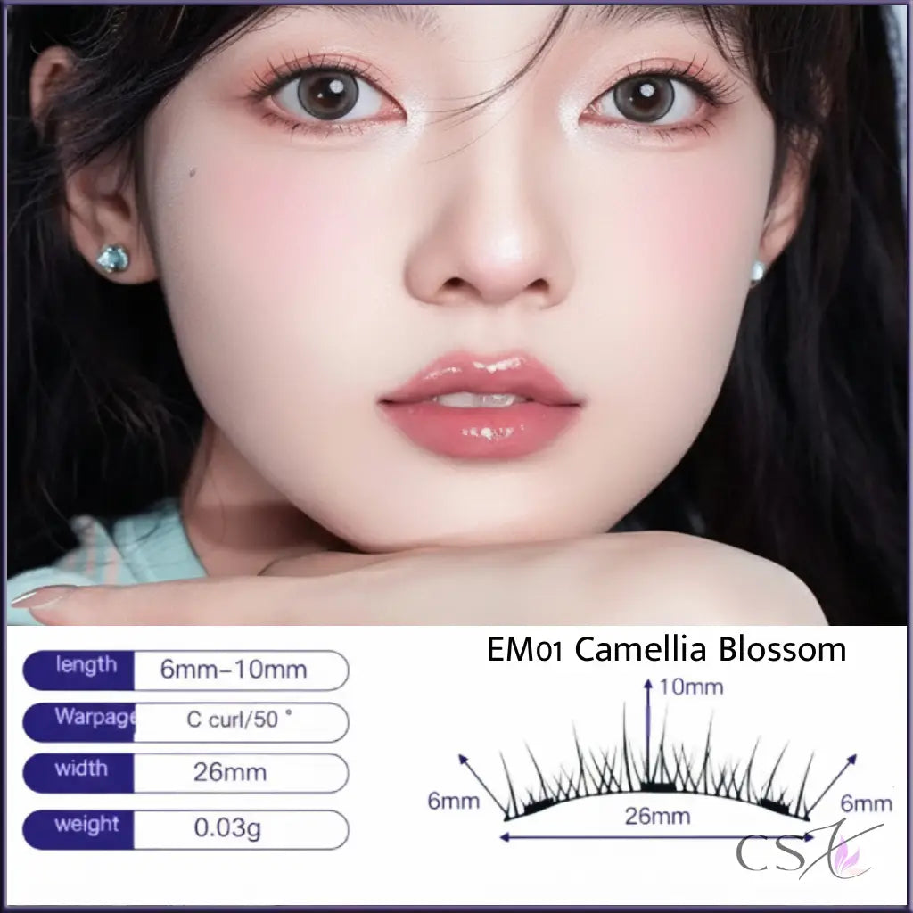 GlamLuxeX™ Magnetic Eyelashes – Lightweight Imitation Mink Lashes for Effortless, Natural Glamour - ChicstyleX