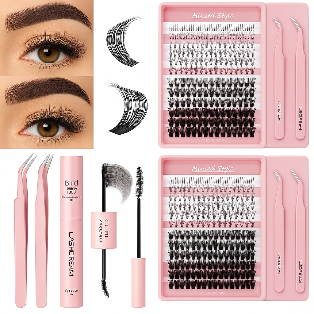 Enhanced Complete Eyelash Kit Showcase