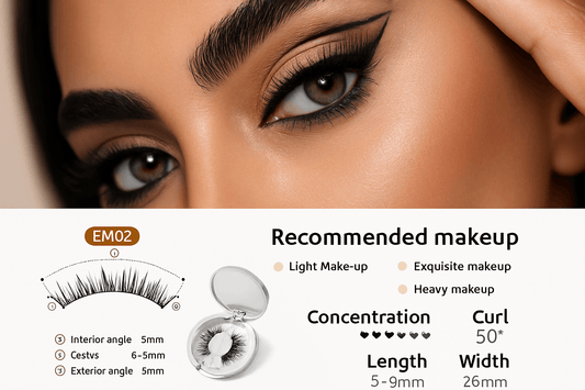 Magnetic Eyelashes Enhancer Kit – Long-Lasting Reusable Lashes with Applicator - ChicstyleX