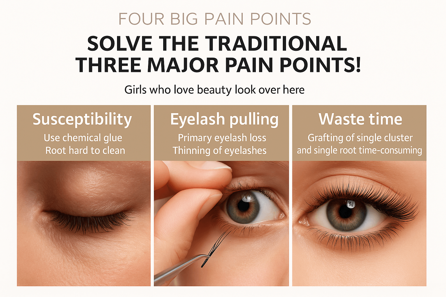 Magnetic Eyelashes Enhancer Kit – Long-Lasting Reusable Lashes with Applicator - ChicstyleX