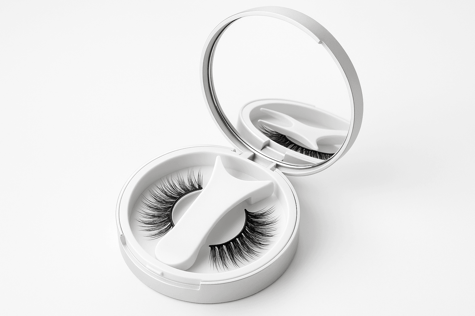 Magnetic Eyelashes Enhancer Kit – Long-Lasting Reusable Lashes with Applicator - ChicstyleX