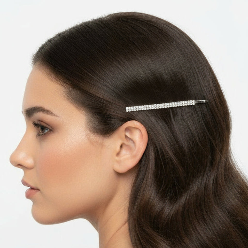 TressLockX™ Rhinestone Letter Hair Clips – Personalized Sparkling Hairpins for Glamorous Hairstyles  Hair Accessories ChicstyleX.