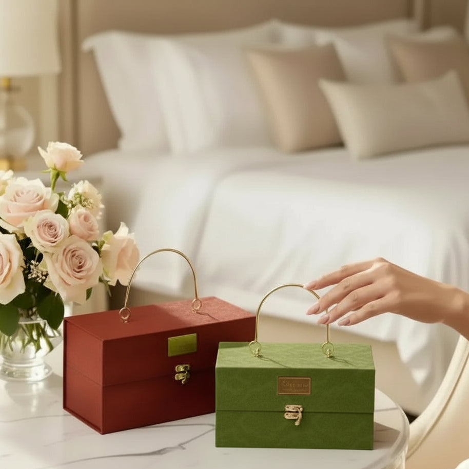 ChicSetX™ Luxury Gift Box Companion – Elegant Multi-Color Gift Packaging for Special Occasions (25×14×12cm)  Sets & Bundles ChicstyleX.