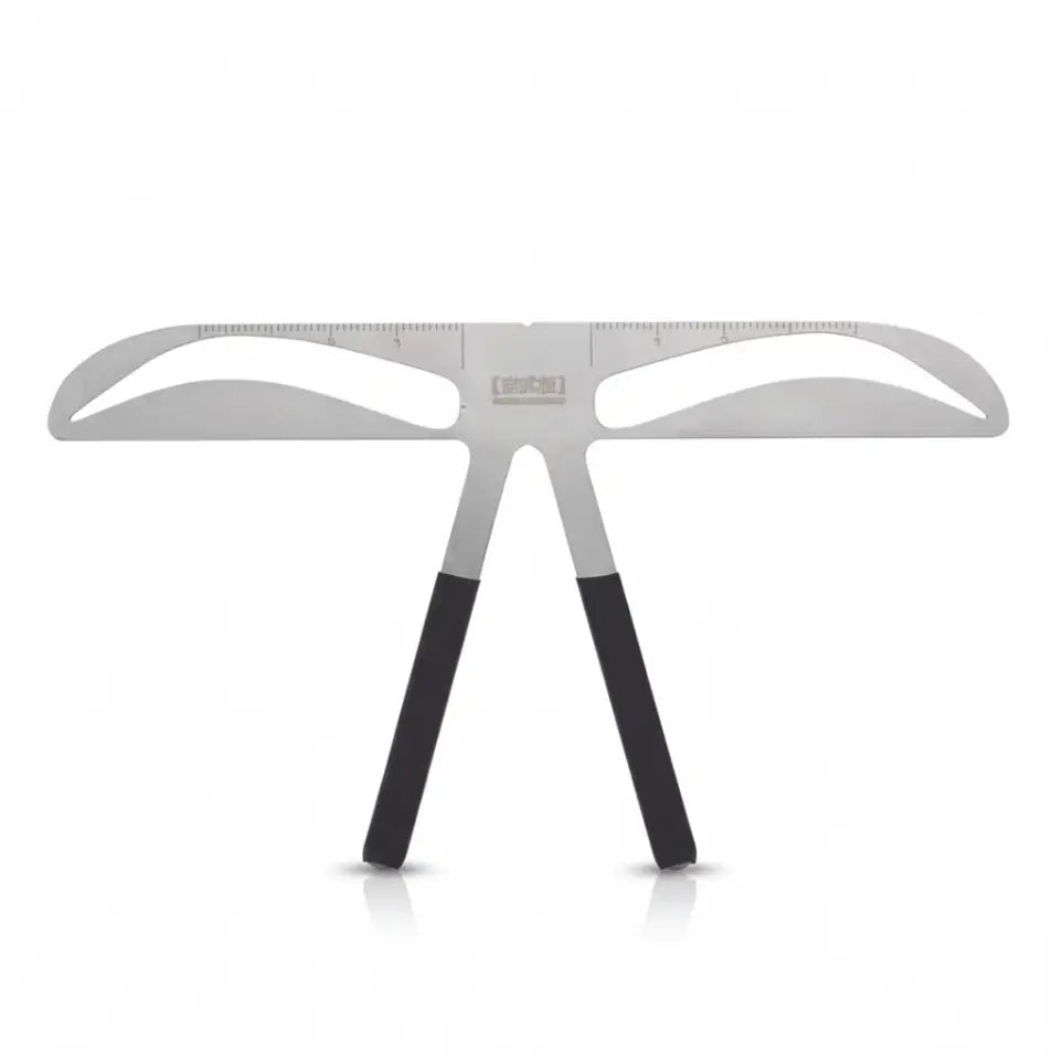 GlamLuxeX™ Precision Stainless Steel Eyebrow Ruler – Flexible Brow Mapping & Symmetry Tool for Professional Makeup & Perfect Shaping - ChicstyleX