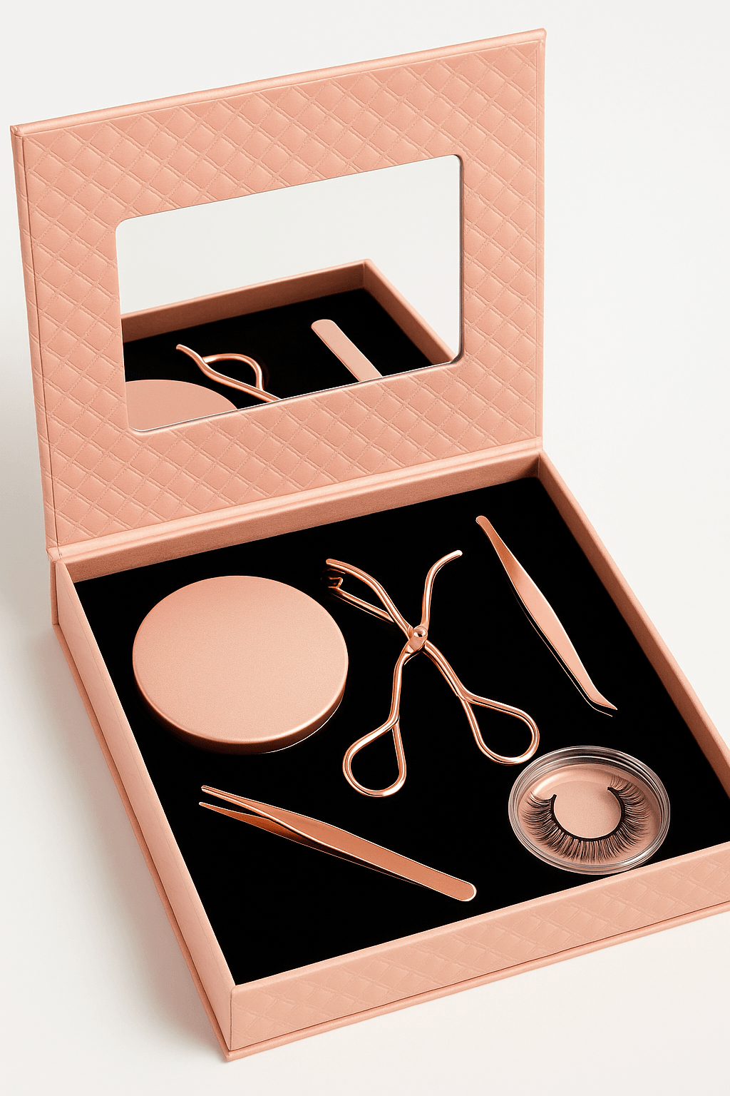 Magnetic Eyelashes Kit – No Glue, 3 Pairs Reusable Lashes with Curler & Gift Box - ChicstyleX