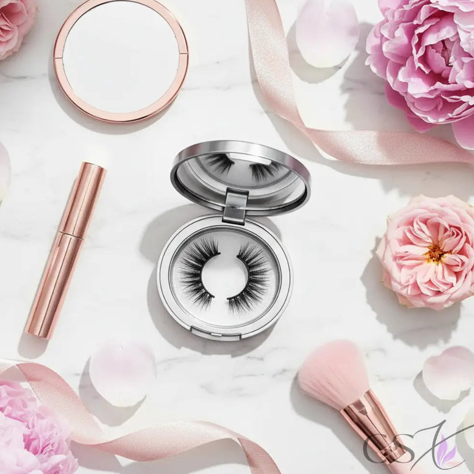 GlamLuxeX™ Magnetic Eyelashes – Lightweight Imitation Mink Lashes for Effortless, Natural Glamour - ChicstyleX