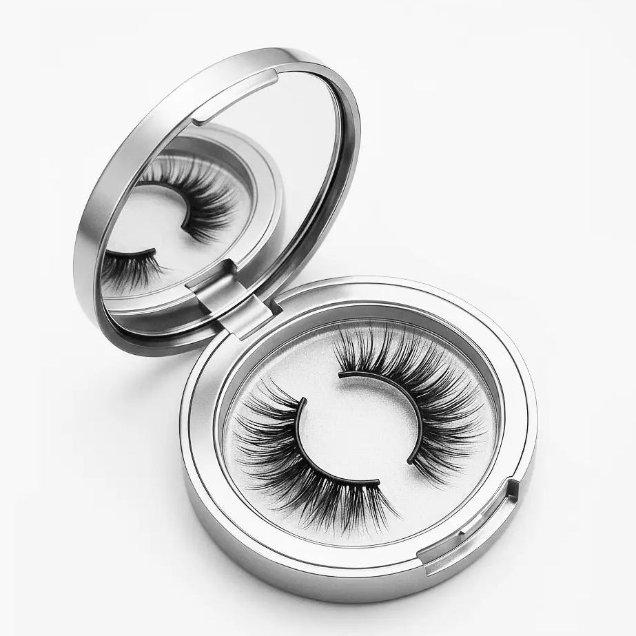 GlamLuxeX™ Magnetic Eyelashes – Lightweight Imitation Mink Lashes for Effortless, Natural Glamour - ChicstyleX