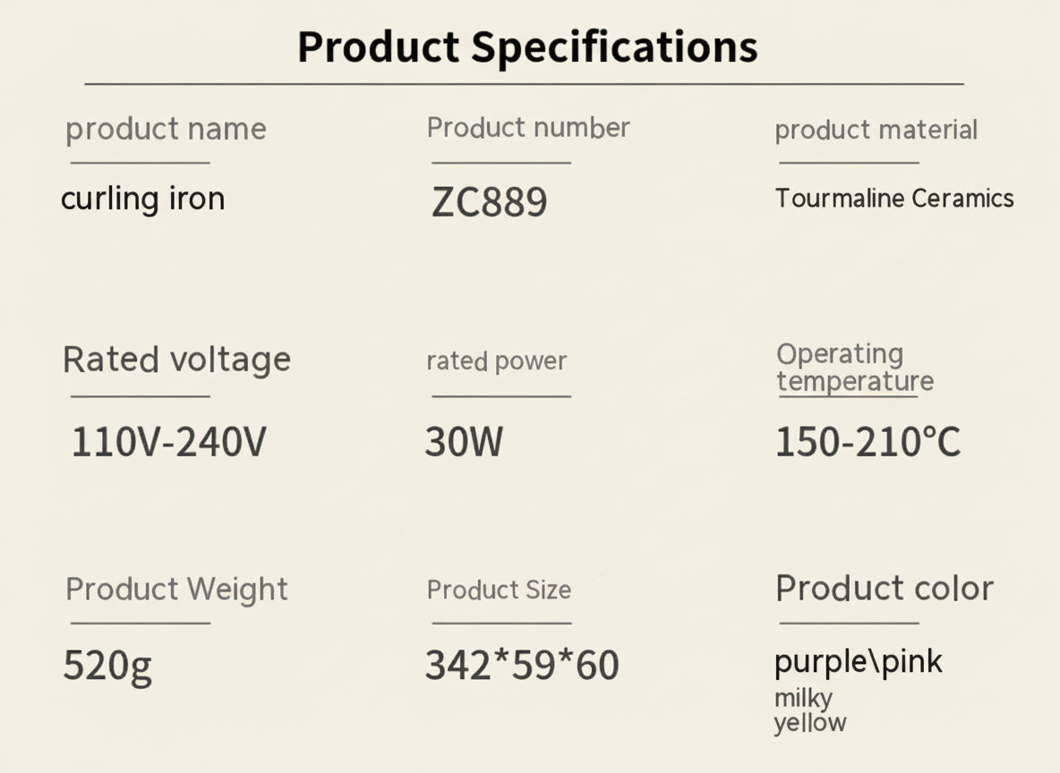 TressLockX™ Automatic Hair Curler ZC889 – Salon-Quality Waves - ChicstyleX