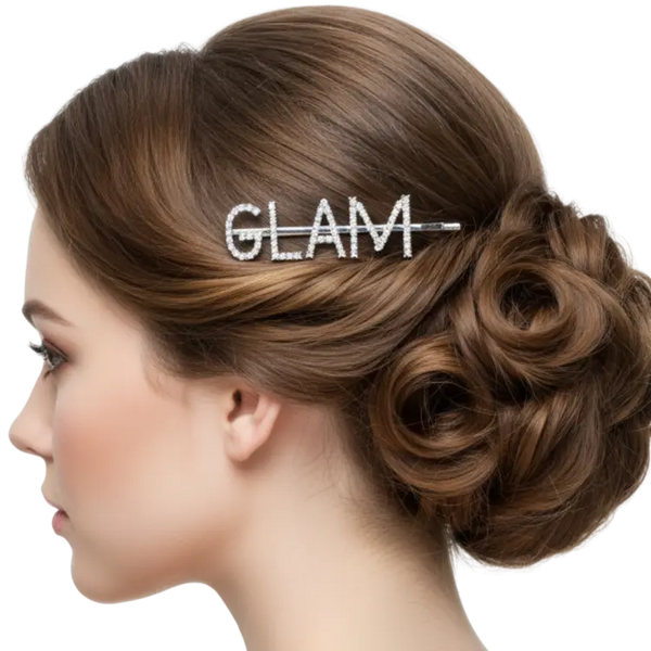TressLockX™ Rhinestone Letter Hair Clips – Personalized Sparkling Hairpins for Glamorous Hairstyles  Hair Accessories ChicstyleX.