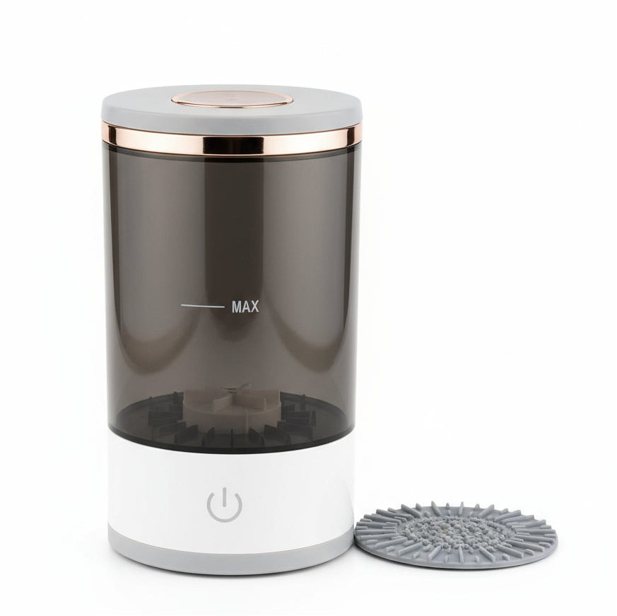 GlamLuxeX™ Rechargeable Electric Makeup Brush Cleaner – 7000RPM Automatic Washer - ChicstyleX